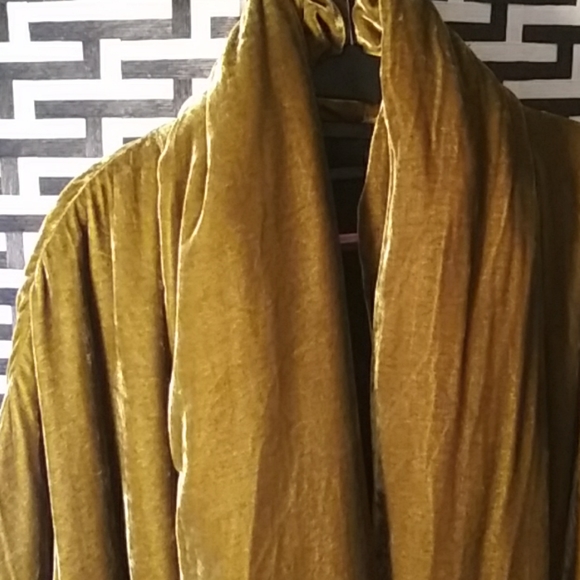 50''/52'' around under arm chest measurements, Velvet Coat - Picture 3 of 8